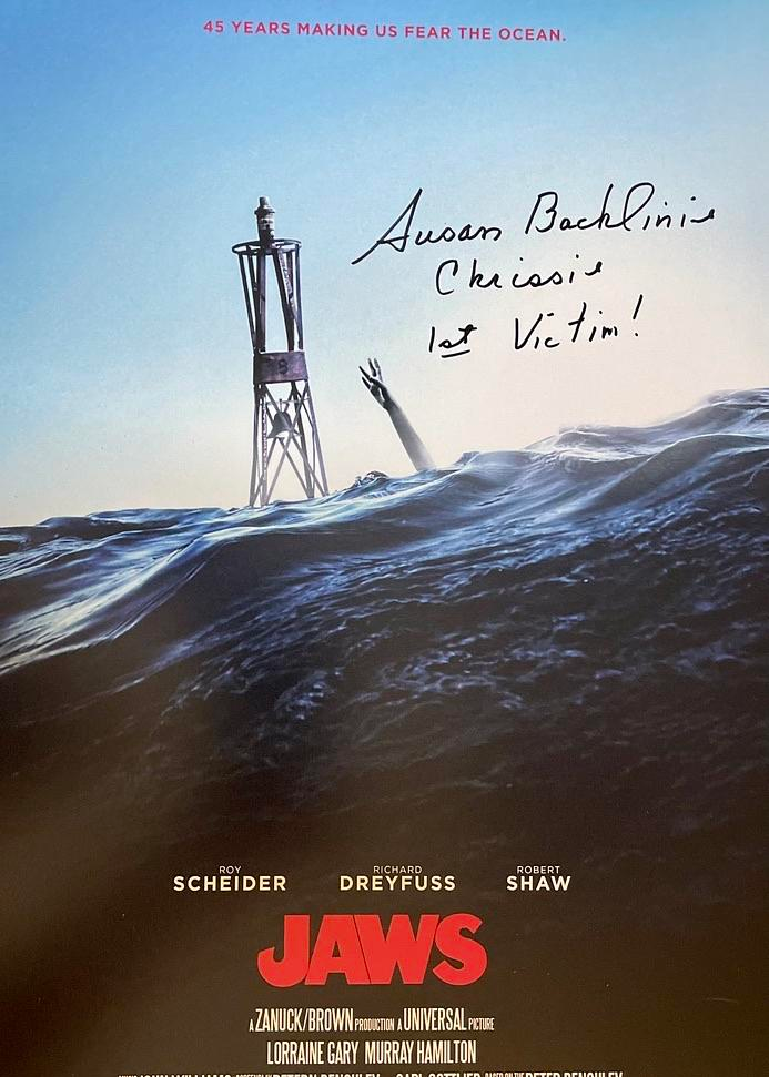 Susan Backlinie Signed 11x17 Photo (Jaws) Capital City COA #02